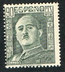 Stamps : Europe : Spain :  1060-  GENERAL FRANCO.