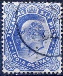 Stamps : Asia : India :  epoca colonial inglesa