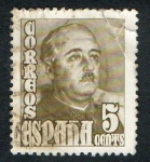 Stamps : Europe : Spain :  1020- GENERAL FRANCO.