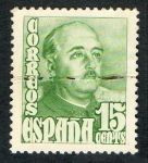 Stamps Spain -  1021- GENERAL FRANCO.