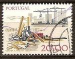 Stamps Portugal -  Las herramientas de mano .