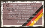 Stamps Germany -  40.Aniversario  de la Carta de Expulsados ​​alemanes 1950-1990. .