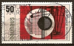 Stamps : Europe : Germany :  "Bauhaus"Luz-Espacio modulador de 1930. Cinética escultura por Laszlo Moholy-Nagy.