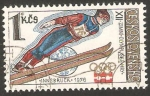 Sellos de Europa - Checoslovaquia -  2149 - Olimpiadas de invierno en Innsbruck