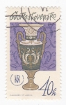 Stamps Czechoslovakia -  2219 - Porcelana checoslovaca, ánfora