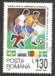 Stamps Romania -  4171 - Mundial de fútbol Estados Unidos, grupo B