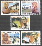 Stamps : America : Cuba :  125 Aniv. Nat. Juan Tomas Roig