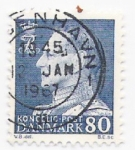 Stamps Denmark -  rey federico