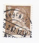 Stamps Denmark -  rey federico