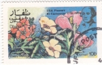 Stamps Asia - Oman -  flores