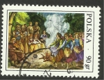 Stamps Poland -  Músicos y danza
