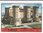 Stamps United Arab Emirates -  Napoli-castle