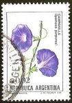 Stamps Argentina -  FLORES - CAMPANILLA