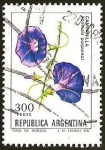Stamps Argentina -  FLORES - CAMPANILLA