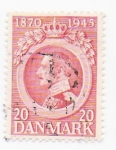 Stamps Denmark -  rey christian