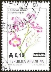 Stamps Argentina -  FLORES - PALACHO NEGRO