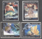 Stamps Cuba -  Fondos Marinos