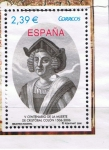 Stamps Spain -  Edifil  SH 4234  V Cente. de la muerte de Cristóbal Colón.  