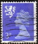 Stamps United Kingdom -  GALES - REINA ISABEL II