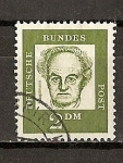 Stamps : Europe : Germany :  Gerhart Hauptmann.