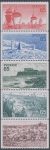 Stamps Sweden -  TURISMO 1974. PAISAJES DE LA COSTA SUECA. Y&T Nº 833-37