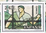 Stamps Spain -  Edifil  SH 4359 A  Vidireras.  Una de las vidrieras del Banco de España, realizada en 1932 por la Ca