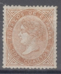 Stamps Spain -  ESPAÑA 87 ISABEL II