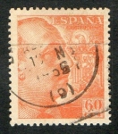 Stamps : Europe : Spain :  1054-  GENERAL FRANCO.