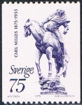 Stamps Sweden -  CENT. DEL NACIMIENTO DEL ESCULTOR CARL MILLES. Y&T Nº 886