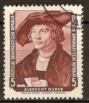 Stamps Germany -  Galería de Pinturas de Dresde.