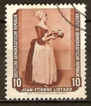 Stamps Germany -  Galería de Pinturas de Dresde.