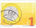 Stamps Portugal -  moneda de 1  €