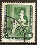 Stamps Germany -  Galería de Pinturas de Dresde.