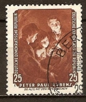 Stamps Germany -  Galería de Pinturas de Dresde.