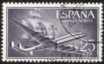 Stamps : Europe : Spain :  Superconstelación y Nao Santa Maria