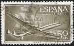 Stamps Spain -  Superconstelación y Nao Santa Maria
