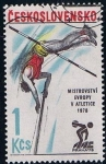 Stamps Czechoslovakia -  2269 - Europeo de atletismo en Praga