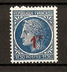 Stamps : Europe : France :  Mazelin - Sobrecargado.