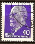 Sellos de Europa - Alemania -  Presidente del Consejo de Estado,Walter Ulbricht (DDR)