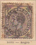 Stamps Spain -  Alfonso XII Ed 1876