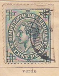 Sellos de Europa - Espaa -  Alfonso XII Ed 1876