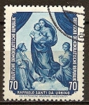 Stamps Germany -  Galería de Pinturas de Dresde. 