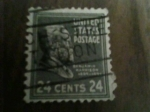 Stamps : America : United_States :  Exprecidente EEUU **1909