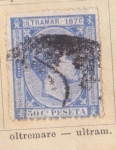 Stamps Spain -  Alfonso XII Ed 1876 Ultramar