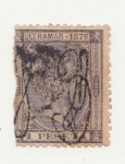 Sellos de Europa - Espa�a -  Alfonso XII Ed 1876 Ultramar
