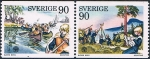 Stamps : Europe : Sweden :  SCOUTISMO EN SUECIA. Y&T Nº 900-01
