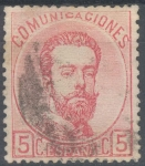 Stamps Spain -  ESPAÑA 118 AMADEO I