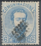 Stamps Spain -  ESPAÑA 119 AMADEO I