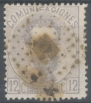 Stamps Spain -  ESPAÑA 122 AMADEO I