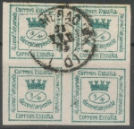 Stamps Spain -  ESPAÑA 130 CORONA MURAL